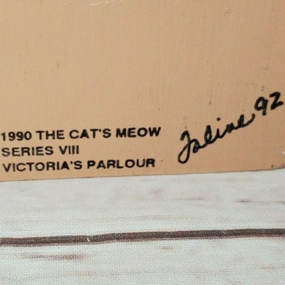 Vintage 1990 The Cats Meow Shelf Sitter - Picture 6 of 11